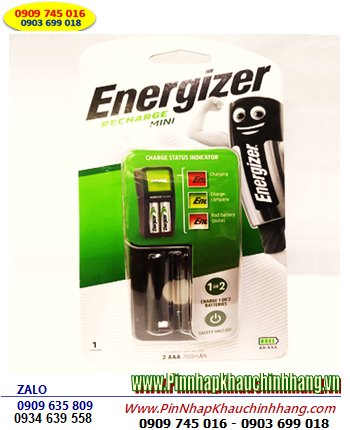 Energizer CH2PC4; Máy sạc pin AA-AAA Energizer CH2PC4 _Sạc được 1-2 pin AA-AAA (Máy không kèm Pin)